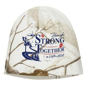 Hurricane Milton 2024 Florida Survivor Kati - Camo Knit Beanie