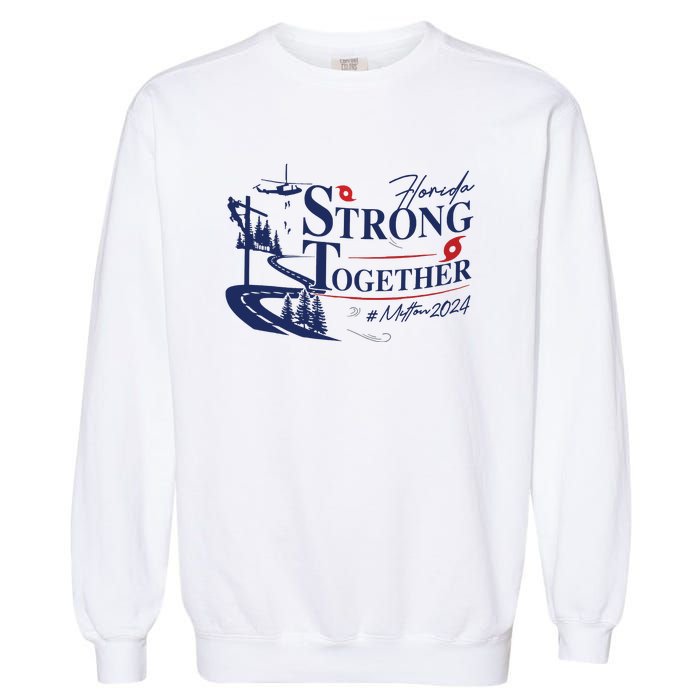 Hurricane Milton 2024 Florida Survivor Garment-Dyed Sweatshirt