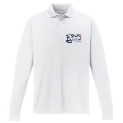 Hurricane Milton 2024 Florida Survivor Performance Long Sleeve Polo