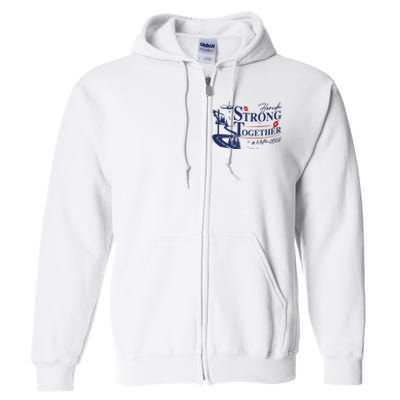 Hurricane Milton 2024 Florida Survivor Full Zip Hoodie