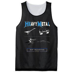 Heavy Metal 4dr Mesh Reversible Basketball Jersey Tank