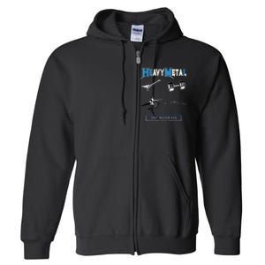 Heavy Metal 4dr Full Zip Hoodie