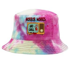 Horror Movies And Chill Scary Tie-Dyed Bucket Hat