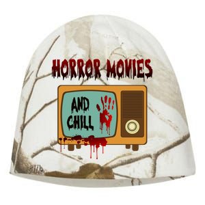 Horror Movies And Chill Scary Kati - Camo Knit Beanie