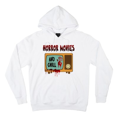 Horror Movies And Chill Scary Hoodie