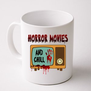 Horror Movies And Chill Scary Coffee Mug