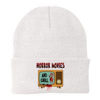 Horror Movies And Chill Scary Knit Cap Winter Beanie