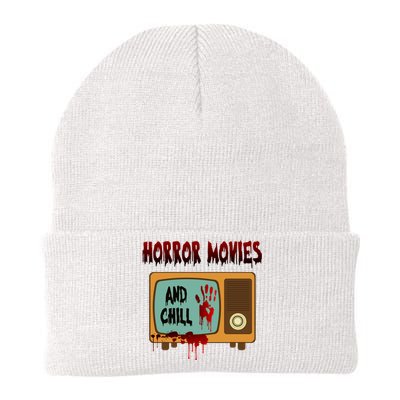 Horror Movies And Chill Scary Knit Cap Winter Beanie