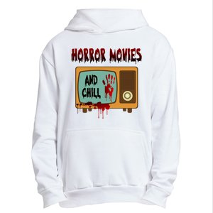 Horror Movies And Chill Scary Urban Pullover Hoodie