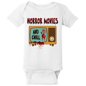 Horror Movies And Chill Scary Baby Bodysuit