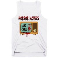 Horror Movies And Chill Scary Tank Top