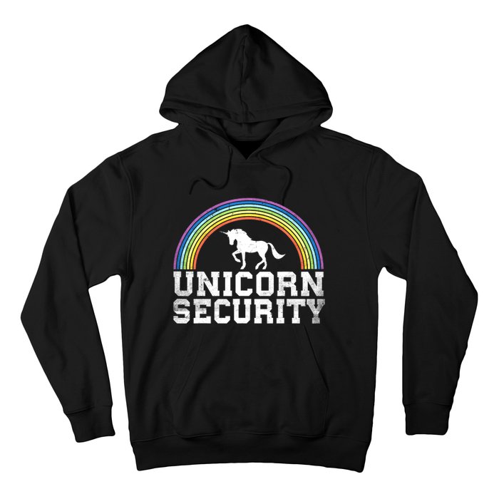 Halloween Mom Adult Costume Unicorn Security Hoodie