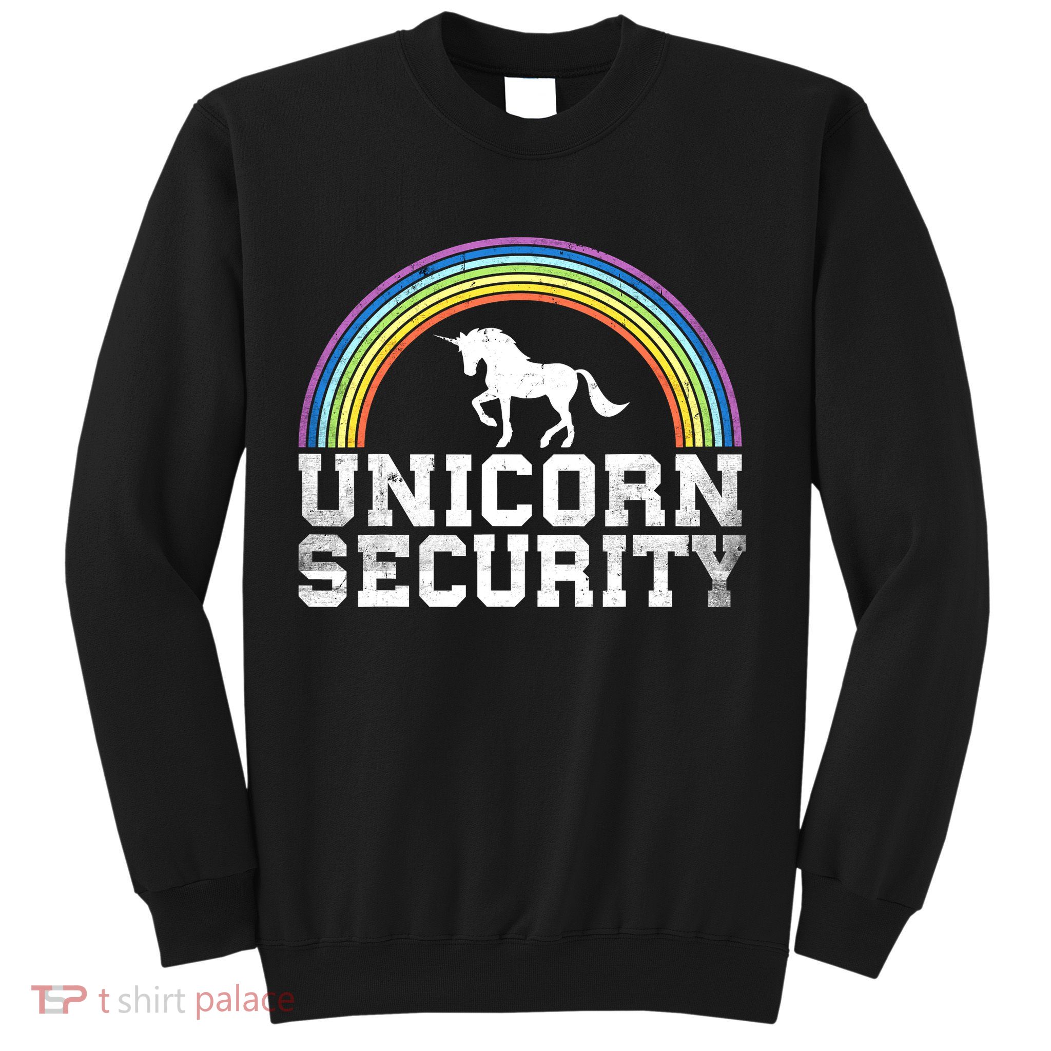 Halloween Mom Adult Costume Unicorn Security Sweatshirt