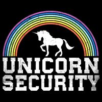 Halloween Mom Adult Costume Unicorn Security Tall T-Shirt