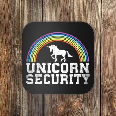 Halloween Mom Adult Costume Unicorn Security Coaster