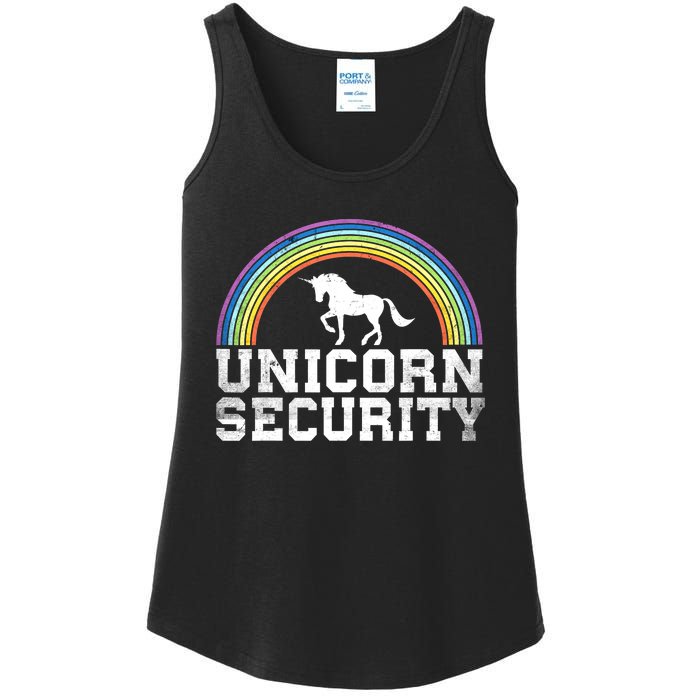 Halloween Mom Adult Costume Unicorn Security Ladies Essential Tank