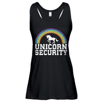 Halloween Mom Adult Costume Unicorn Security Ladies Essential Flowy Tank