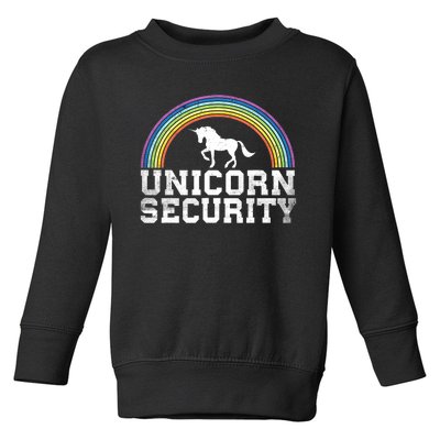 Halloween Mom Adult Costume Unicorn Security Toddler Sweatshirt