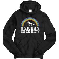 Halloween Mom Adult Costume Unicorn Security Tie Dye Hoodie