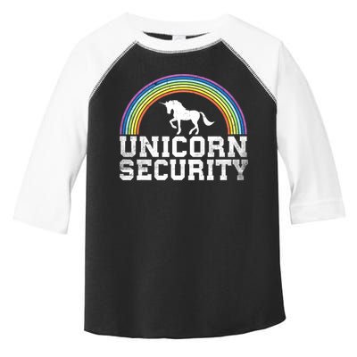 Halloween Mom Adult Costume Unicorn Security Toddler Fine Jersey T-Shirt