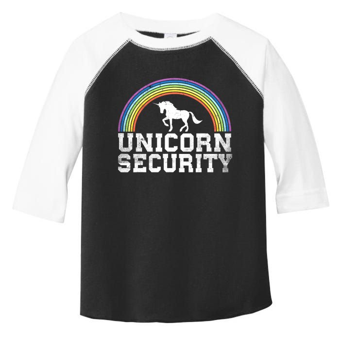 Halloween Mom Adult Costume Unicorn Security Toddler Fine Jersey T-Shirt