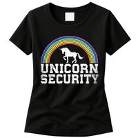 Halloween Mom Adult Costume Unicorn Security Women's T-Shirt