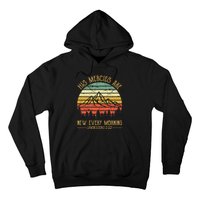 His Mercies Are New Every Morning Bible Verse Christian Hoodie