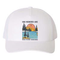 His Mercies Are New Every Morning Bible Verse Christian Yupoong Adult 5-Panel Trucker Hat