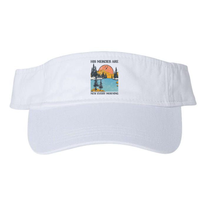 His Mercies Are New Every Morning Bible Verse Christian Valucap Bio-Washed Visor