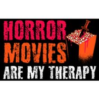 Horror Movies Are My Therapy Movie Fan Horror Movies Bumper Sticker