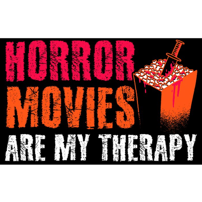 Horror Movies Are My Therapy Movie Fan Horror Movies Bumper Sticker