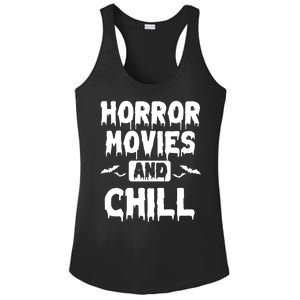 Horror Movies And Chill Ladies PosiCharge Competitor Racerback Tank