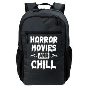 Horror Movies And Chill Daily Commute Backpack