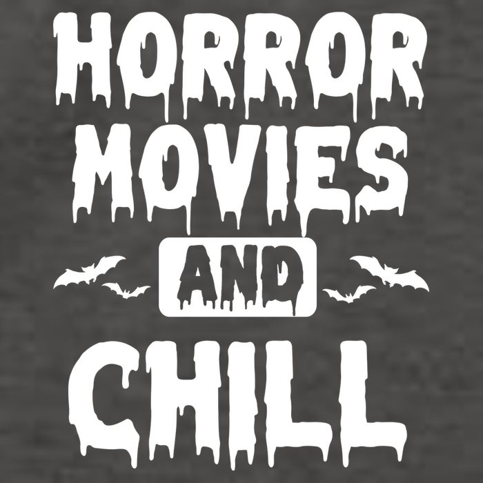 Horror Movies And Chill Vector Backpack