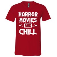 Horror Movies And Chill V-Neck T-Shirt