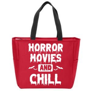 Horror Movies And Chill Zip Tote Bag