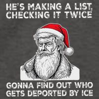 HeS Making A List Checking It Twice Gonna Find Out Who Gets Vector Backpack