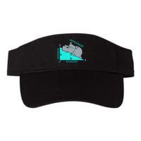 Hippo Math Analytical Funny Sarcasm Humor Teacher Valucap Bio-Washed Visor