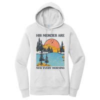 His Mercies Are New Every Morning Bible Verse Christian Women's Pullover Hoodie