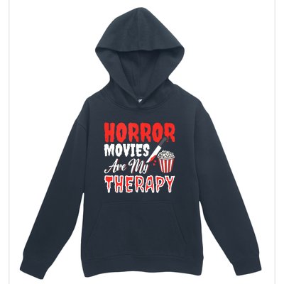 Horror Movies Are My Therapy Horror Movie Lover Urban Pullover Hoodie