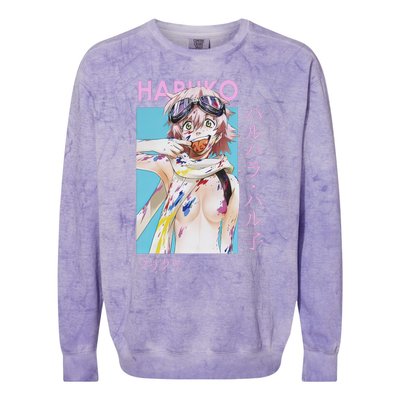 Haruko Messy Art Colorblast Crewneck Sweatshirt