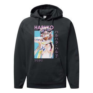 Haruko Messy Art Performance Fleece Hoodie