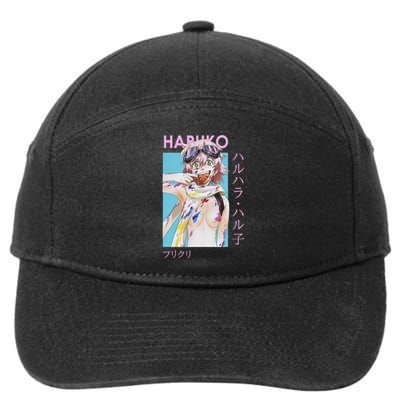 Haruko Messy Art 7-Panel Snapback Hat