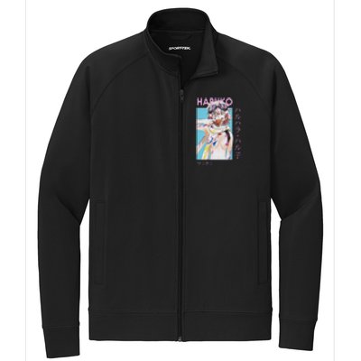 Haruko Messy Art Stretch Full-Zip Cadet Jacket