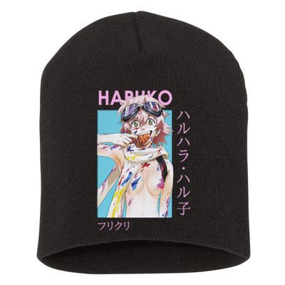 Haruko Messy Art Short Acrylic Beanie