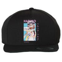 Haruko Messy Art Wool Snapback Cap