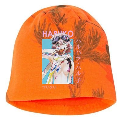 Haruko Messy Art Kati - Camo Knit Beanie