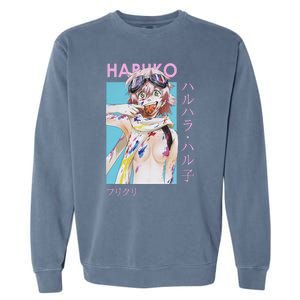 Haruko Messy Art Garment-Dyed Sweatshirt