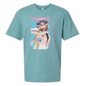 Haruko Messy Art Sueded Cloud Jersey T-Shirt