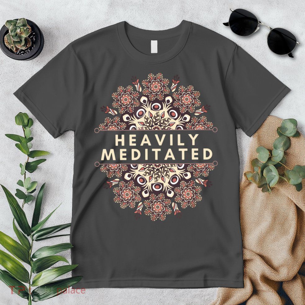 Heavily Meditated Antique Mandala Design For Yoga Lovers Premium T-Shirt